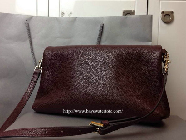 Oxblood Leather Mulberry Tessie Shoulder Bag sale in 2014 